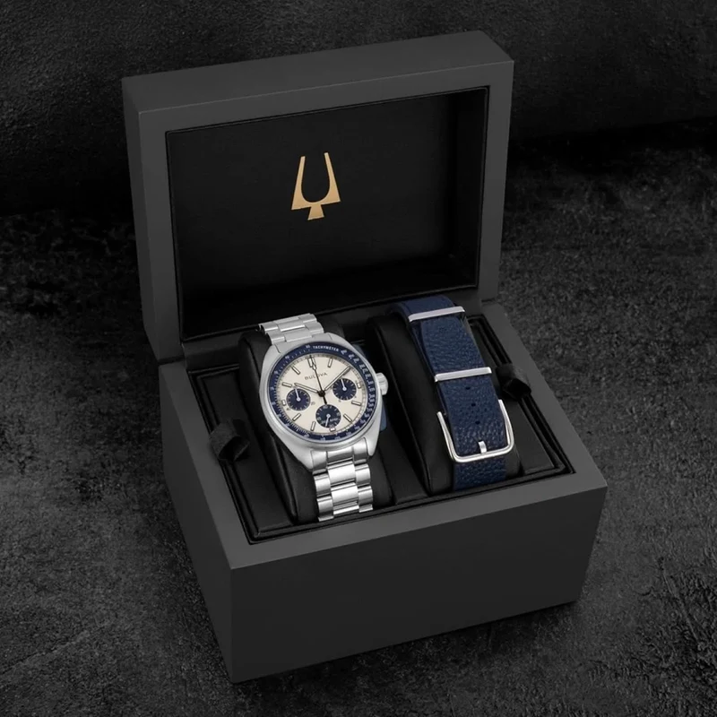 Bulova Lunar Pilot 98K112 Herrenuhr • 262 kHz Quarzwerk