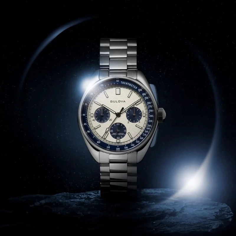 Bulova Lunar Pilot 98K112 Herrenuhr • 262 kHz Quarzwerk