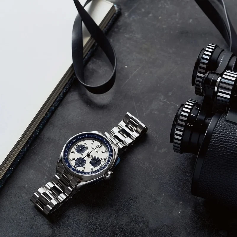 Bulova Lunar Pilot 98K112 Herrenuhr • 262 kHz Quarzwerk