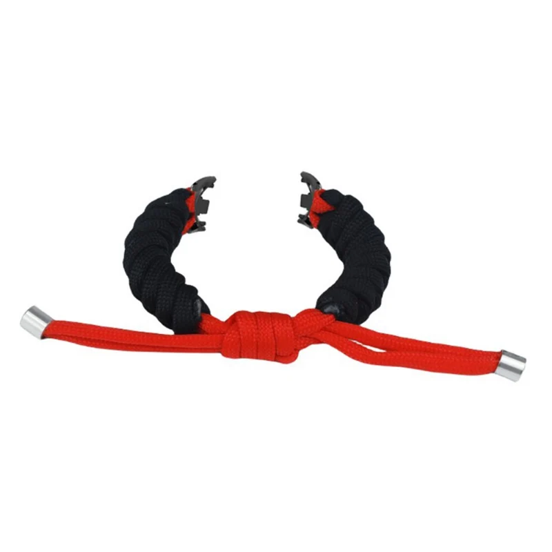 Xiaomi Smart Band 8 / Smart Band 8 NFC Watch Band Contrast Color Braided Rope Bracelet - Sapphire+Orange