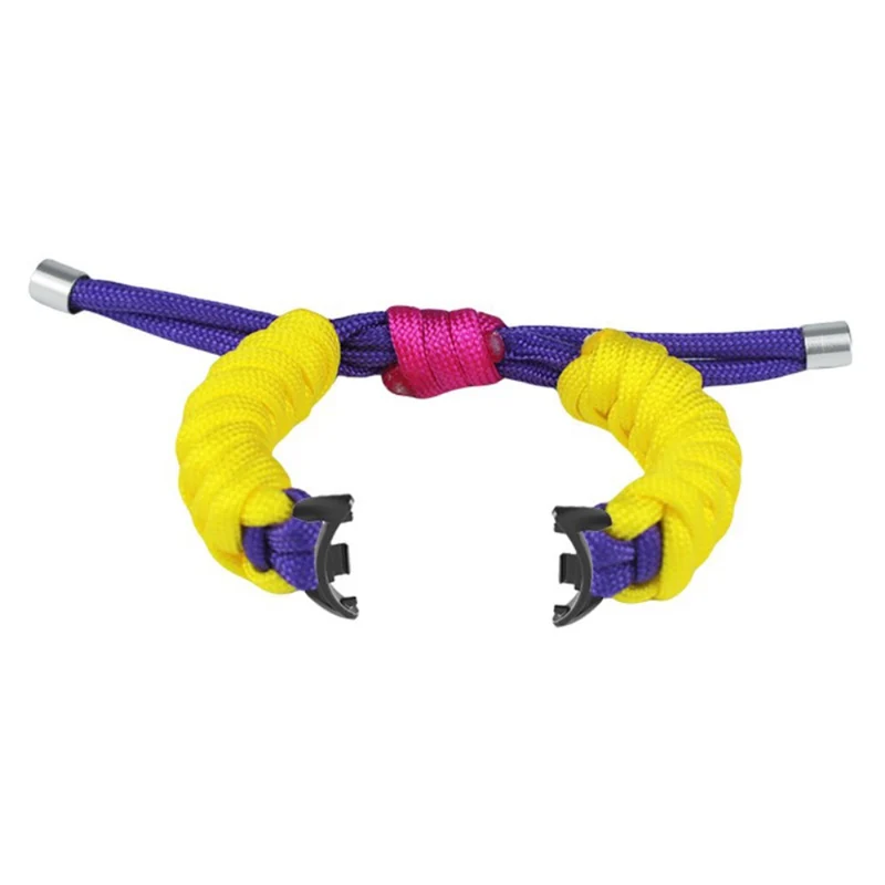 Xiaomi Smart Band 8 / Smart Band 8 NFC Watch Band Contrast Color Braided Rope Bracelet - Sapphire+Orange