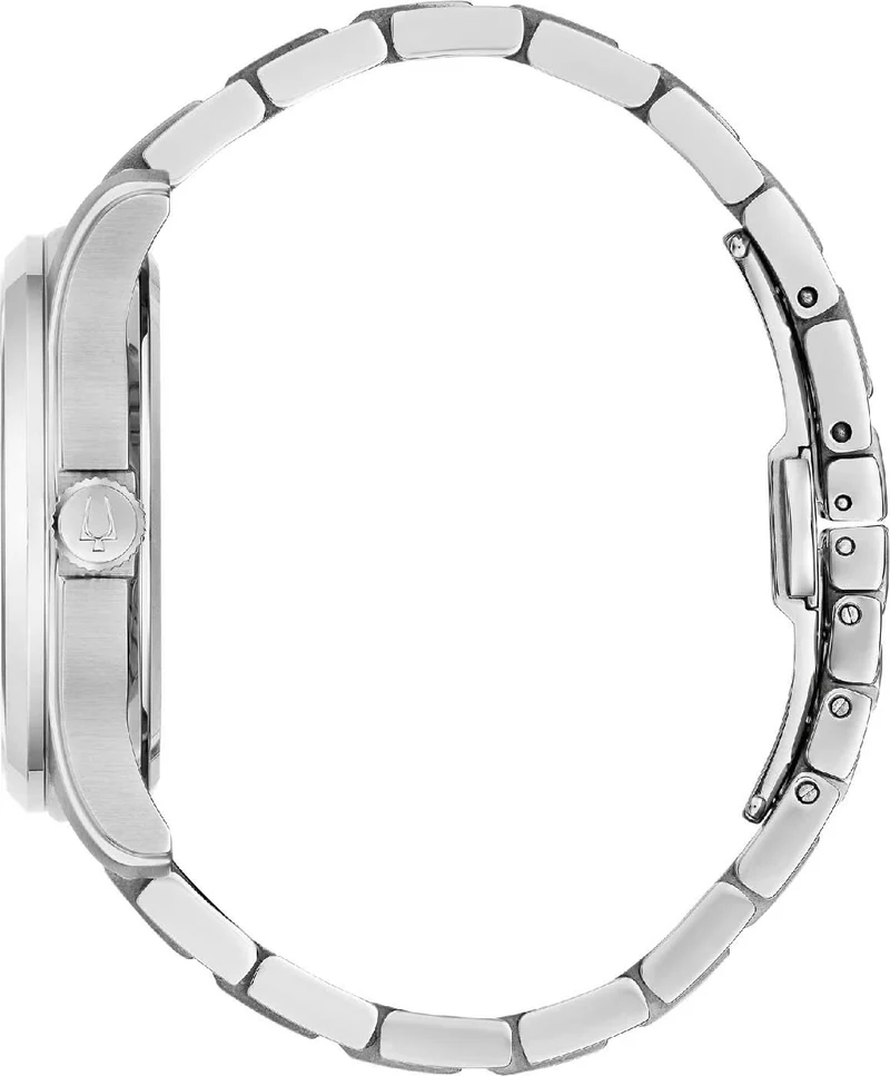 Bulova Classic Wilton 96B391 Herrenuhr • Clous de Paris • Edelstahl