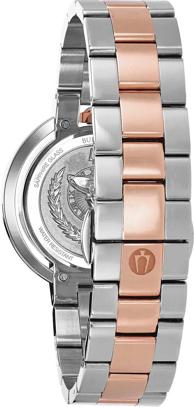 Bulova Rubaiyat 98P174 Damenuhr • 8 Diamanten • Saphirglas