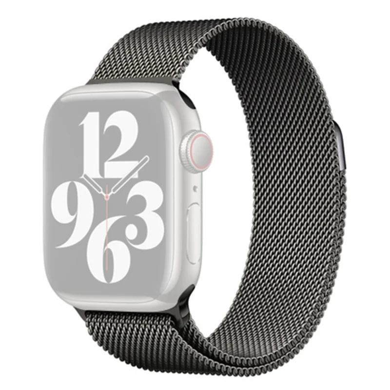 KALEBOL KLB-ML-001 Apple Watch Series 41mm / 40mm / 38mm Milanese Metal Watch Band