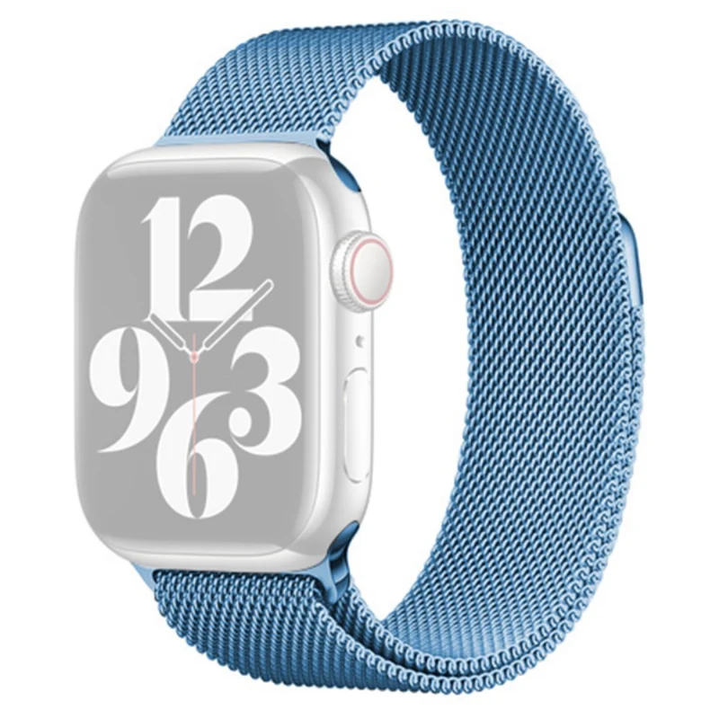 KALEBOL KLB-ML-001 Apple Watch Series 41mm / 40mm / 38mm Milanese Metal Watch Band