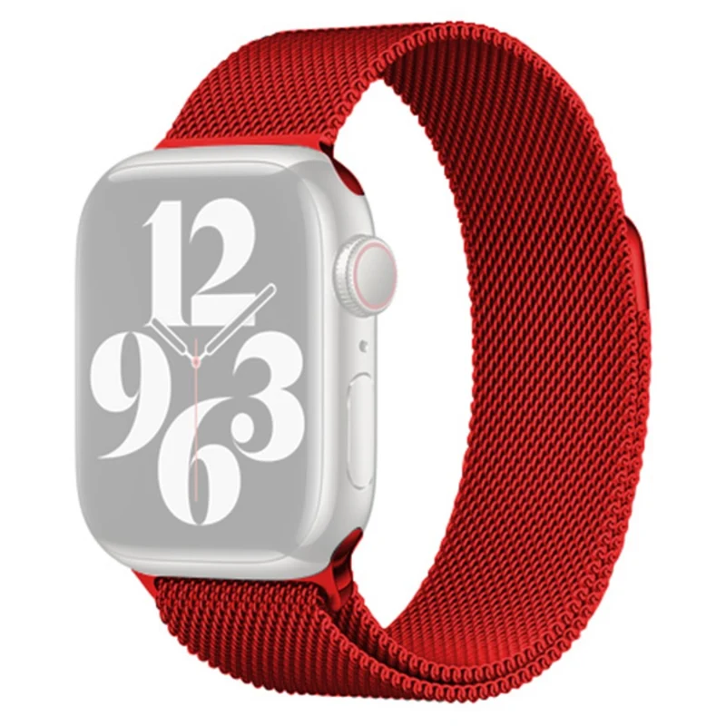 KALEBOL KLB-ML-001 Apple Watch Series 41mm / 40mm / 38mm Milanese Metal Watch Band