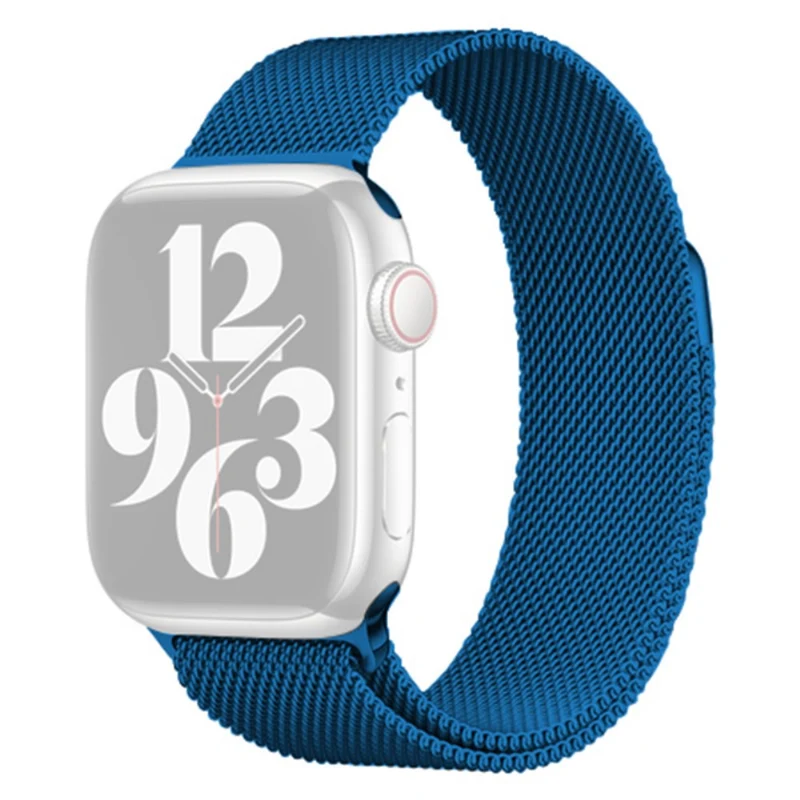 KALEBOL KLB-ML-001 Apple Watch Series 41mm / 40mm / 38mm Milanese Metal Watch Band