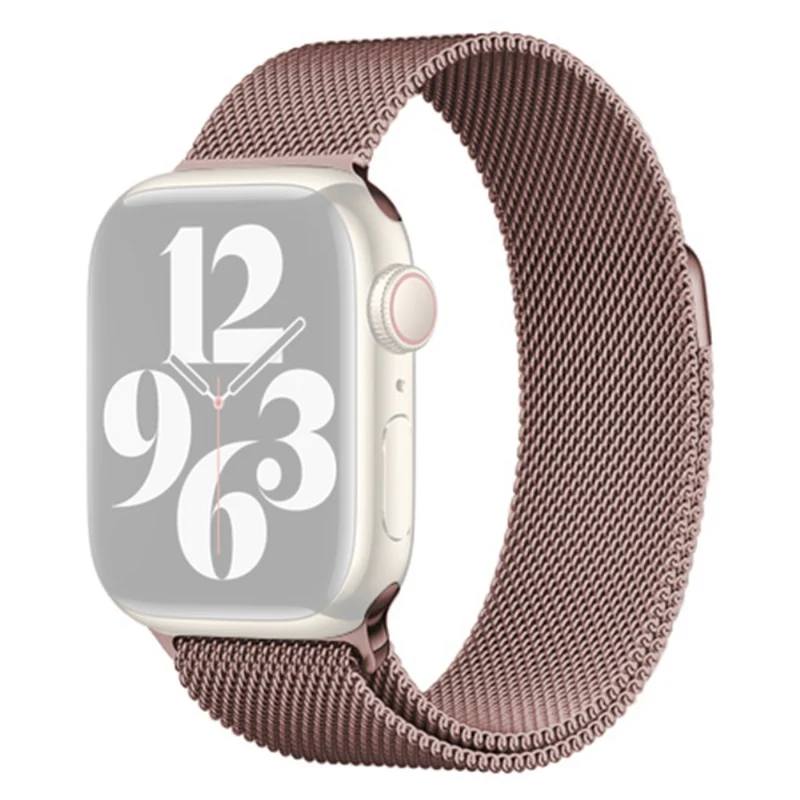 KALEBOL KLB-ML-001 Apple Watch Series 41mm / 40mm / 38mm Milanese Metal Watch Band