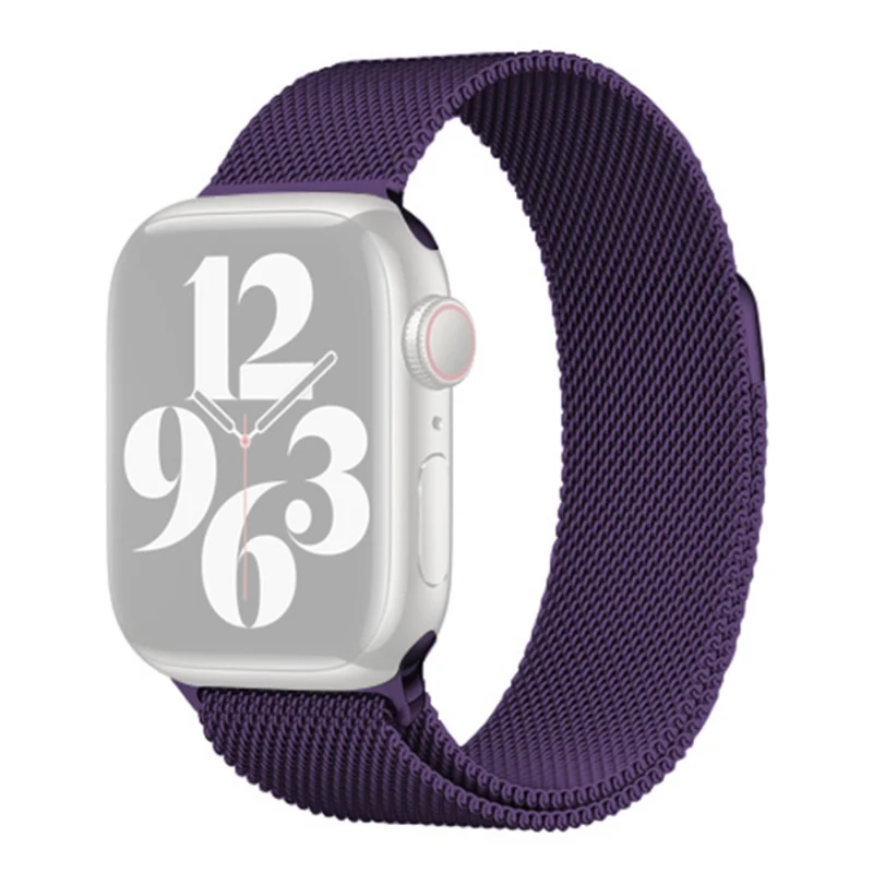KALEBOL KLB-ML-001 Apple Watch Series 41mm / 40mm / 38mm Milanese Metal Watch Band