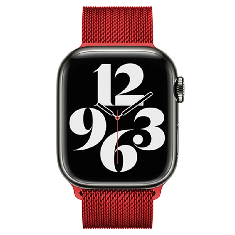 KALEBOL KLB-ML-001 Apple Watch Series 41mm / 40mm / 38mm Milanese Metal Watch Band