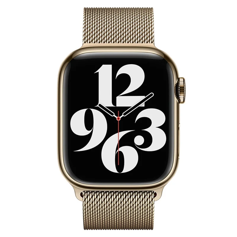 KALEBOL KLB-ML-001 Apple Watch Series 41mm / 40mm / 38mm Milanese Metal Watch Band