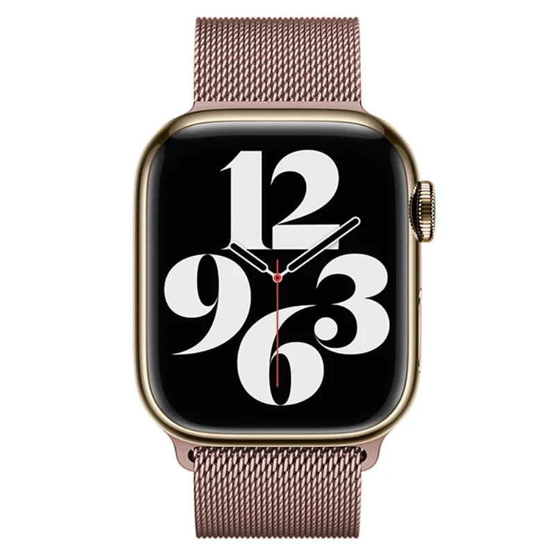 KALEBOL KLB-ML-001 Apple Watch Series 41mm / 40mm / 38mm Milanese Metal Watch Band