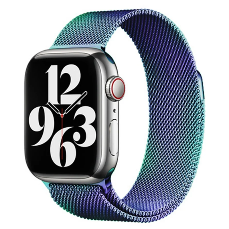 KALEBOL KLB-ML-001 Apple Watch Series 41mm / 40mm / 38mm Milanese Metal Watch Band