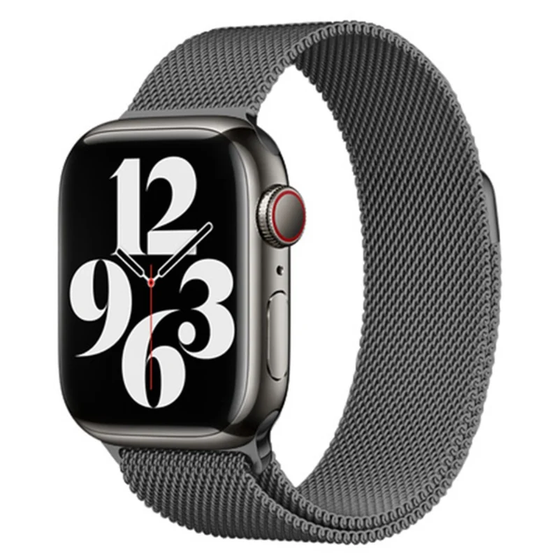 KALEBOL KLB-ML-001 Apple Watch Series 41mm / 40mm / 38mm Milanese Metal Watch Band