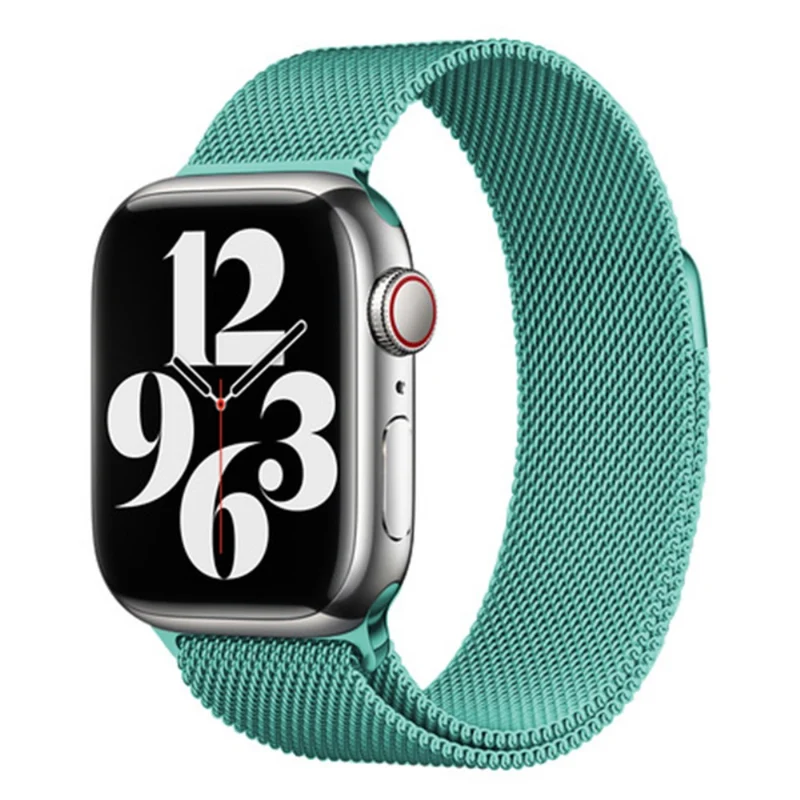 KALEBOL KLB-ML-001 Apple Watch Series 41mm / 40mm / 38mm Milanese Metal Watch Band