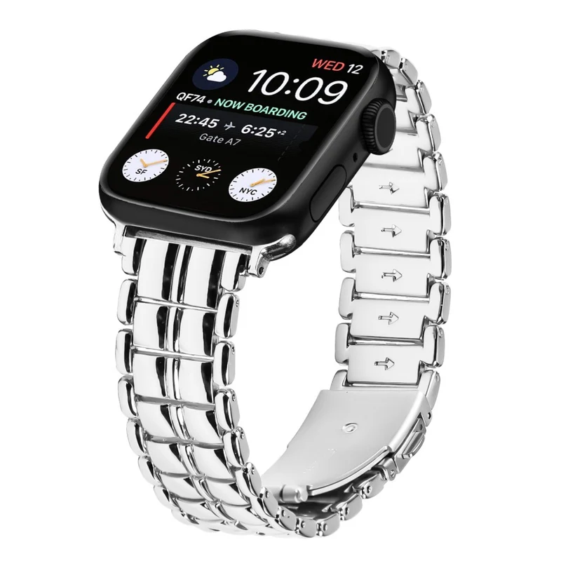 Apple Watch 49mm / 45mm / 44mm / 42mm Metal Watch Band Wrist Strap