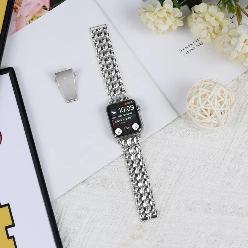 Apple Watch 49mm / 45mm / 44mm / 42mm Metal Watch Band Wrist Strap