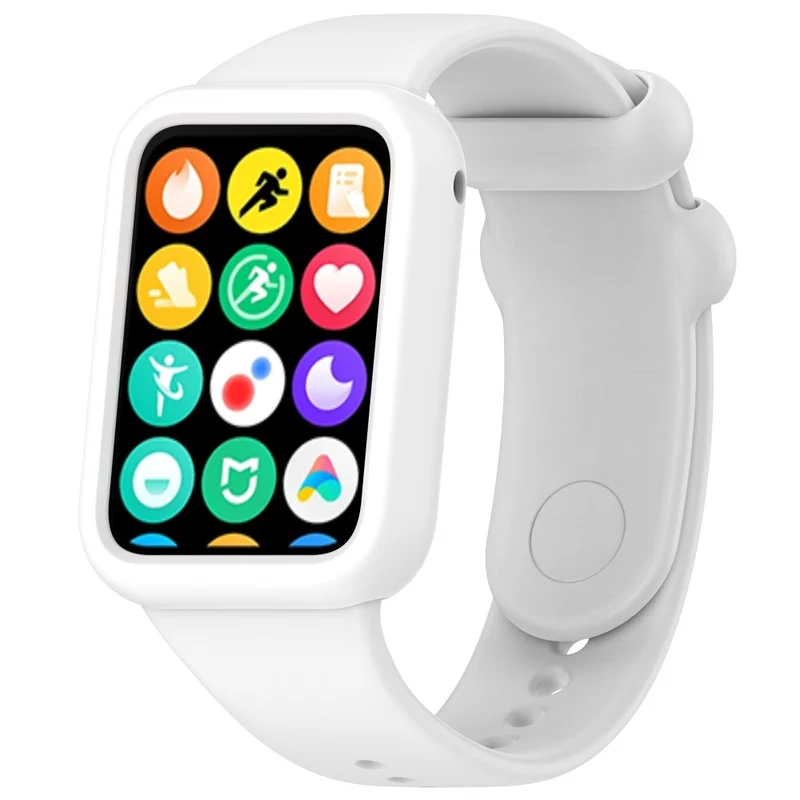 Xiaomi Smart Band 8 Pro Watch Band Silicone scratch-resistant Strap with Case