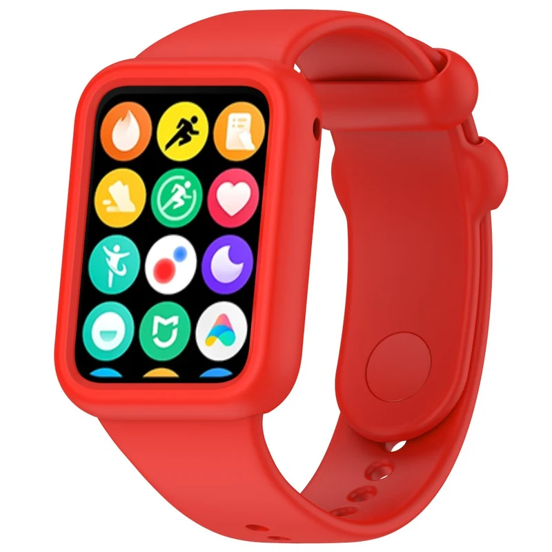 Xiaomi Smart Band 8 Pro Watch Band Silicone scratch-resistant Strap with Case