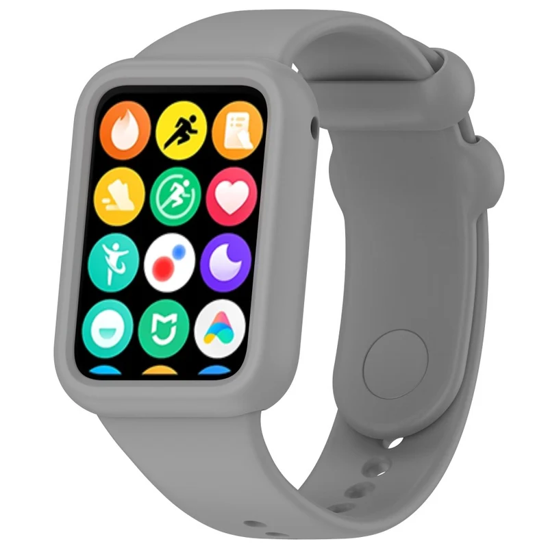 Xiaomi Smart Band 8 Pro Watch Band Silicone scratch-resistant Strap with Case