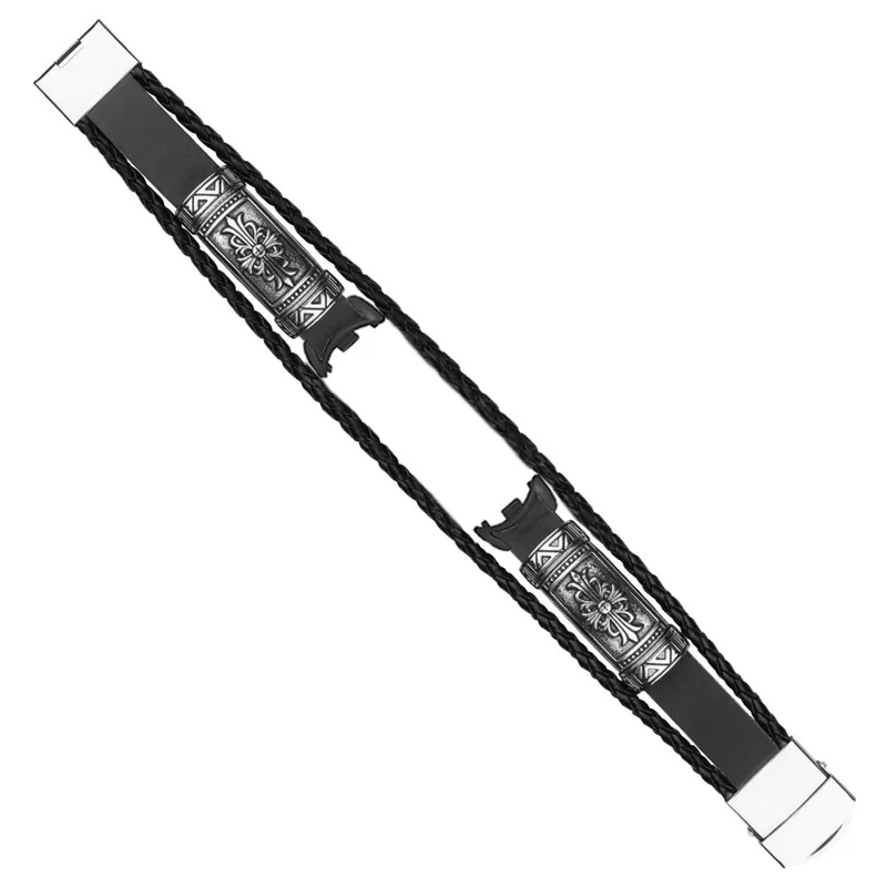 Xiaomi Smart Band 8 / Band 8 NFC Watch Bands Retro DIY-styled Bracelet with Connector
