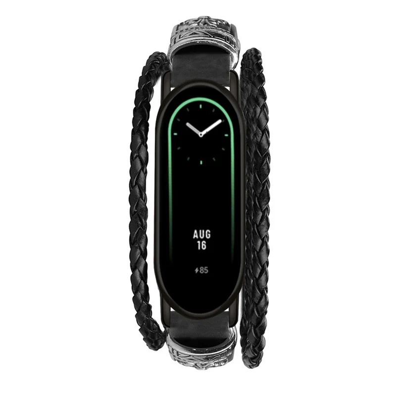 Xiaomi Smart Band 8 / Band 8 NFC Watch Bands Retro DIY-styled Bracelet with Connector