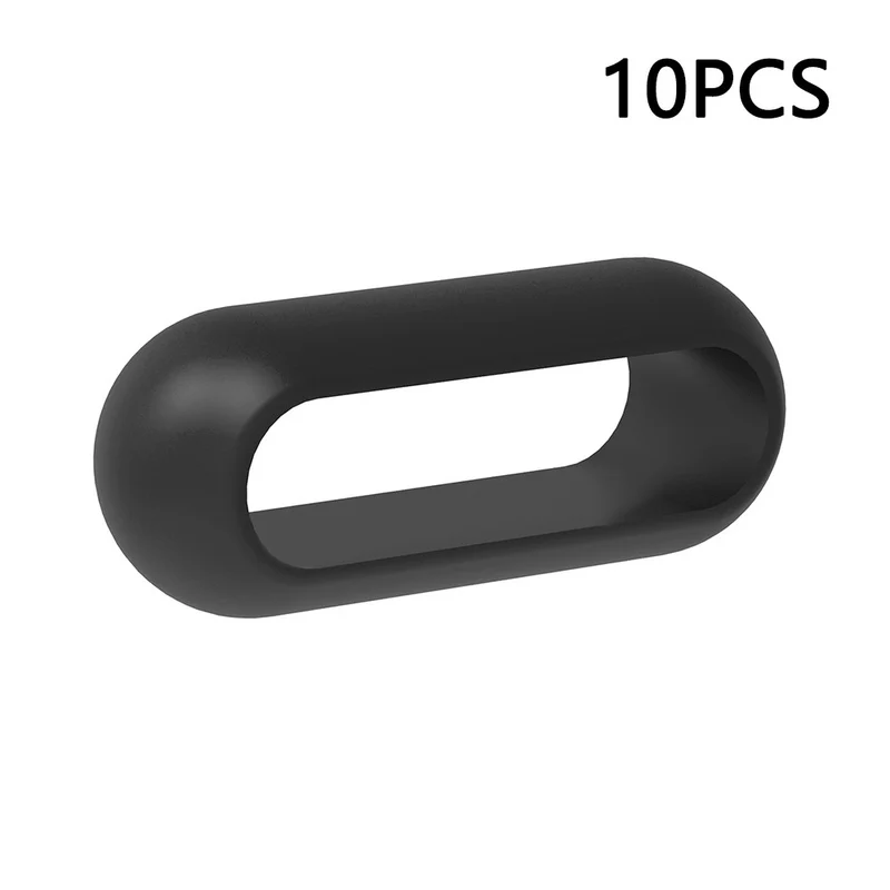 10Pcs Xiaomi Smart Band 8 Pro Watch Band Silicone Holder Loop Watch Strap Fastener Ring