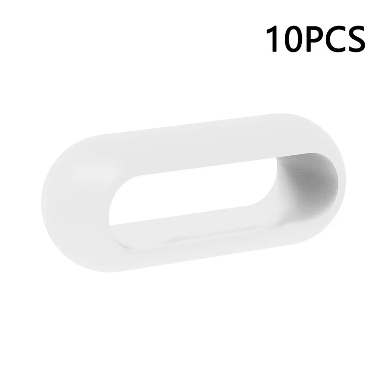 10Pcs Xiaomi Smart Band 8 Pro Watch Band Silicone Holder Loop Watch Strap Fastener Ring