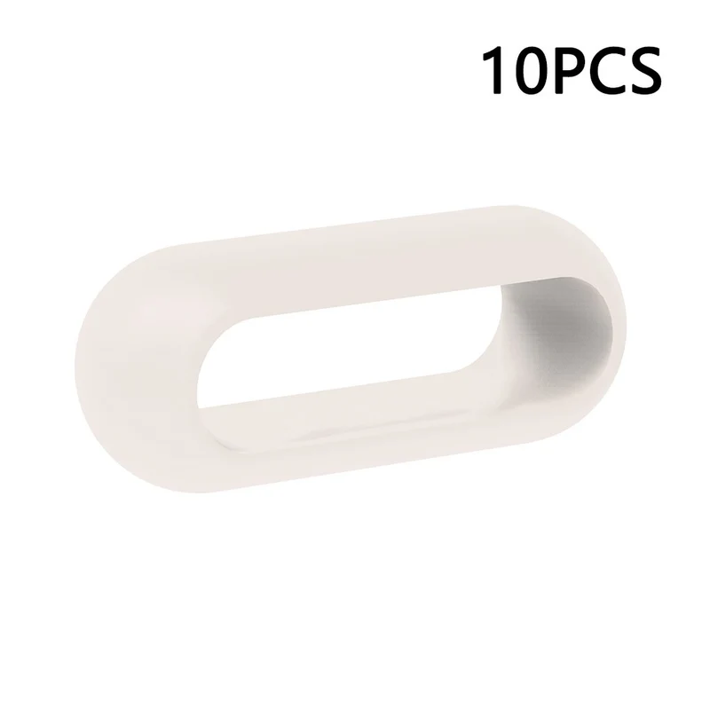 10Pcs Xiaomi Smart Band 8 Pro Watch Band Silicone Holder Loop Watch Strap Fastener Ring