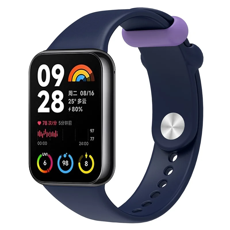 10Pcs Xiaomi Smart Band 8 Pro Watch Band Silicone Holder Loop Watch Strap Fastener Ring