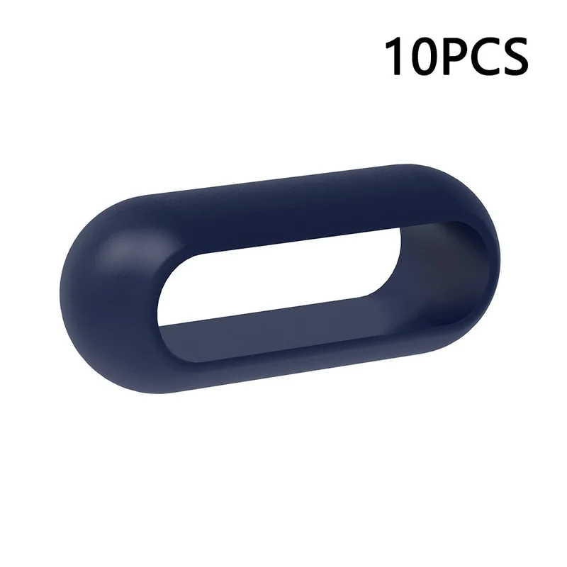 10Pcs Xiaomi Smart Band 8 Pro Watch Band Silicone Holder Loop Watch Strap Fastener Ring