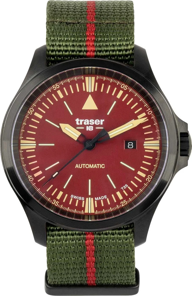 Traser P67 Officer Pro Automatic 110757 Herrenuhr • H3-Tritium Leuchttechnologie • Swiss Made