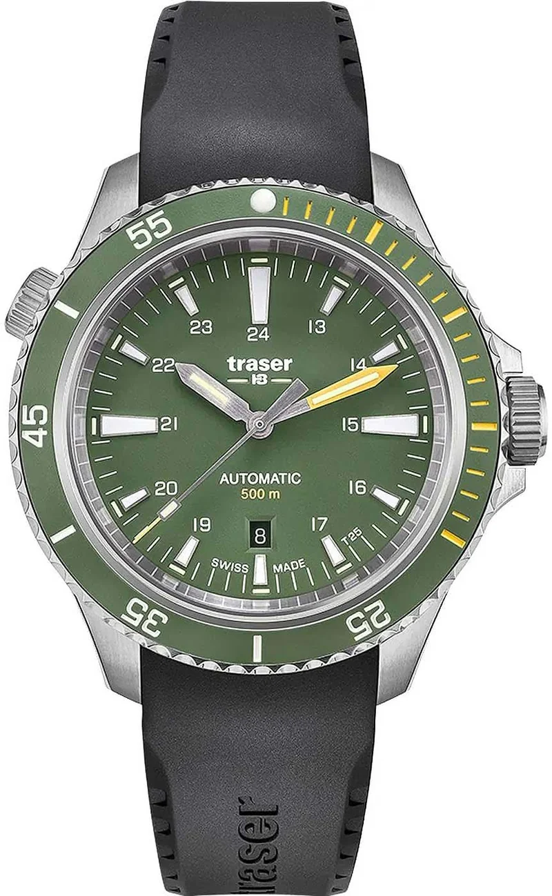 Traser P67 Diver Automatic 110326 Herrenuhr • H3-Tritium Leuchttechnologie • Swiss Made
