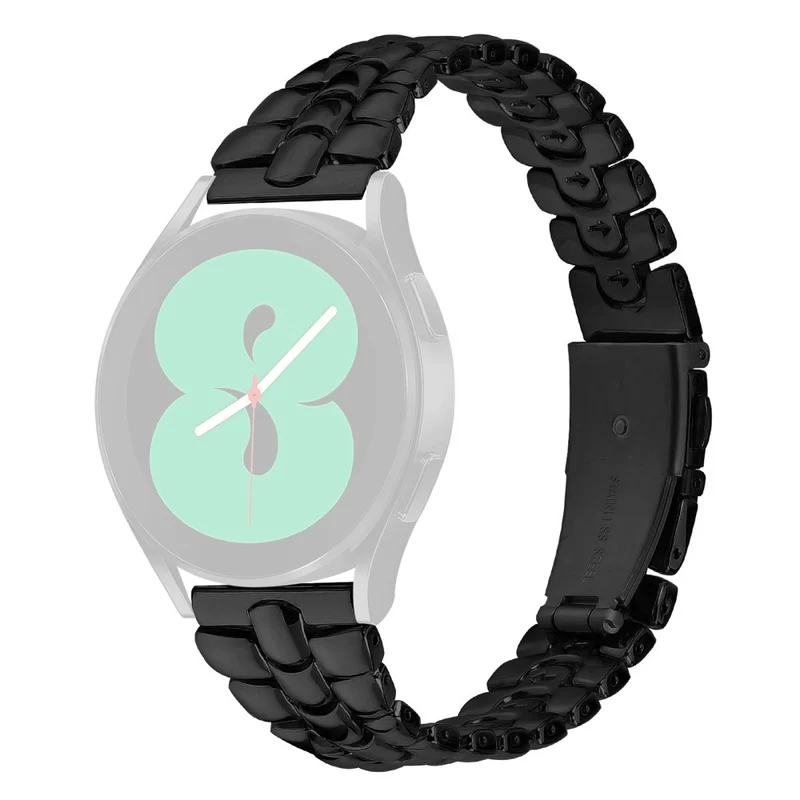 Samsung Galaxy Watch4 40mm / 44mm / Watch4 Active 40mm / 44mm / Watch 5 40 / 44mm Slim Watch Strap 20mm Metal Watch Band