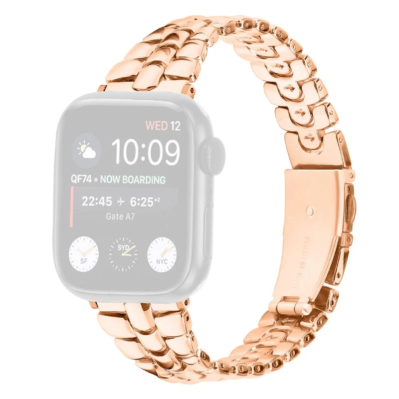 Apple Watch Series 41mm / 40mm / 38mm Smartwatch Metal Wrist Strap