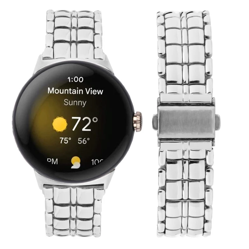 Google Pixel Watch / Watch 2 Alloy Wrist Band Replacement Watch Strap