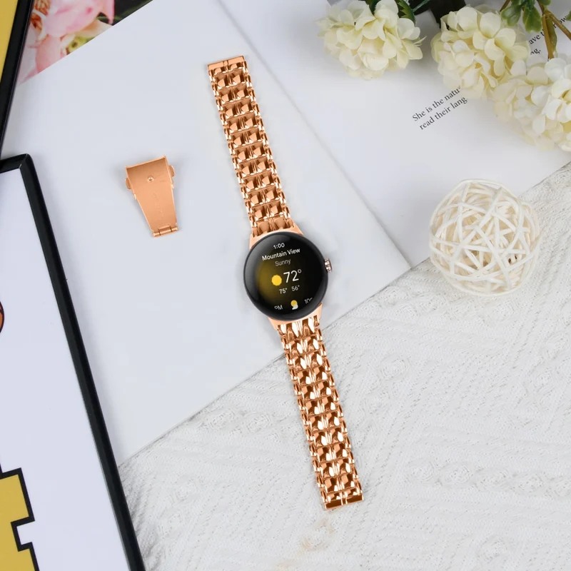 Google Pixel Watch / Watch 2 Alloy Wrist Band Replacement Watch Strap