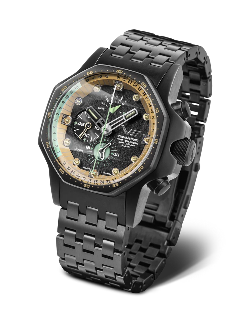 Vostok Europe Atomic Age YM86-640C697 Herren • Tritium • Alarm