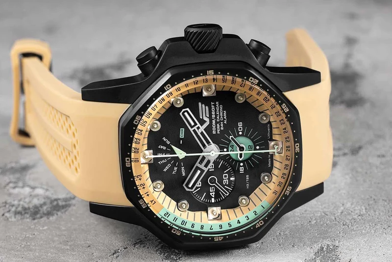 Vostok Europe Atomic Age YM86-640C697 Herren • Tritium • Alarm