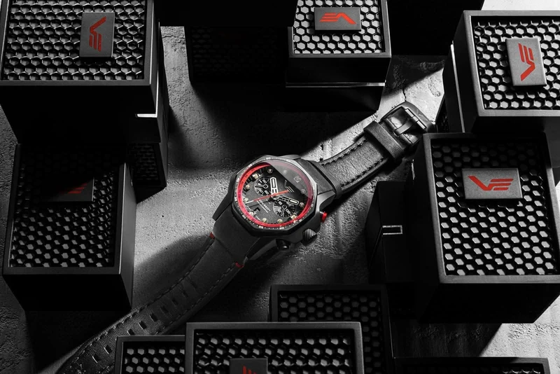 Vostok Europe SSN 571 VK64-640C699 Herrenuhr • Tritium-Beleuchtung • 30 ATM