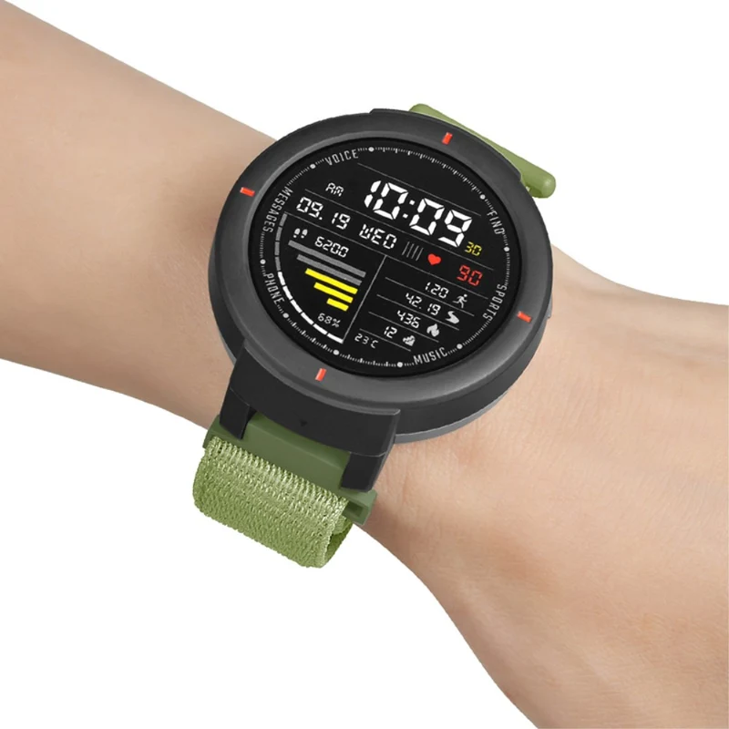 Huami Amazfit Verge / Verge Lite Nylon Watch Straps Adjustable Watch Bands with Spring Bar