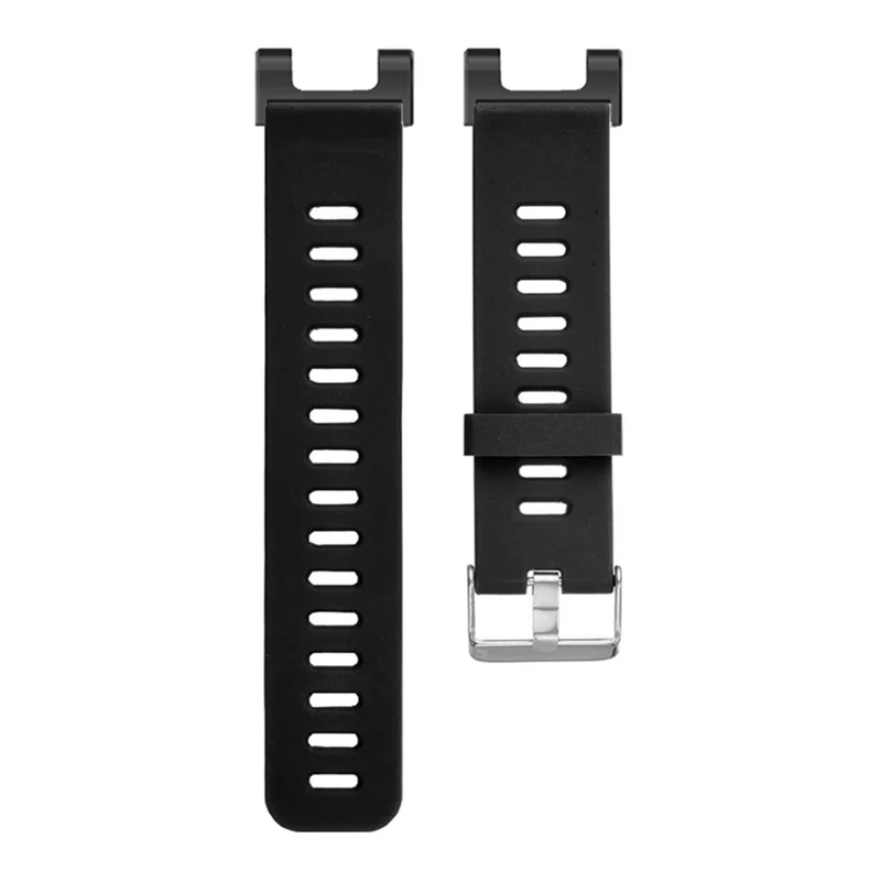 Huami Amazfit T-Rex / T-Rex Pro Silicone Watch Bands Dual Color Replacement Straps - Black+Grey