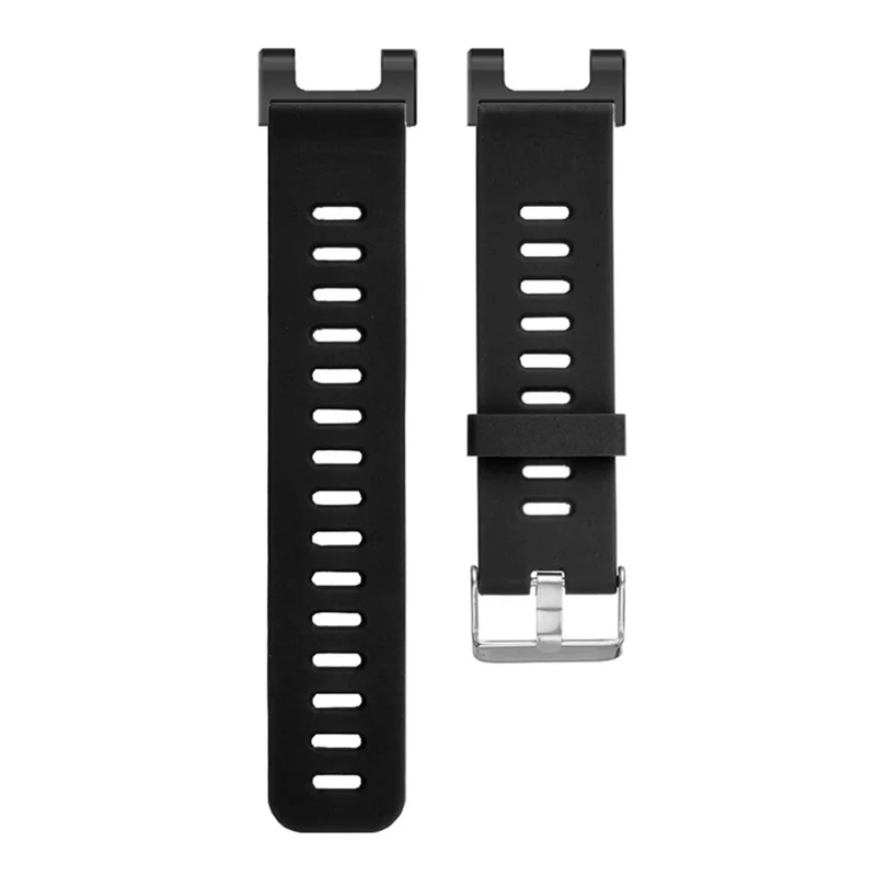 Huami Amazfit T-Rex / T-Rex Pro Silicone Watch Bands Dual Color Replacement Straps - Black+Grey