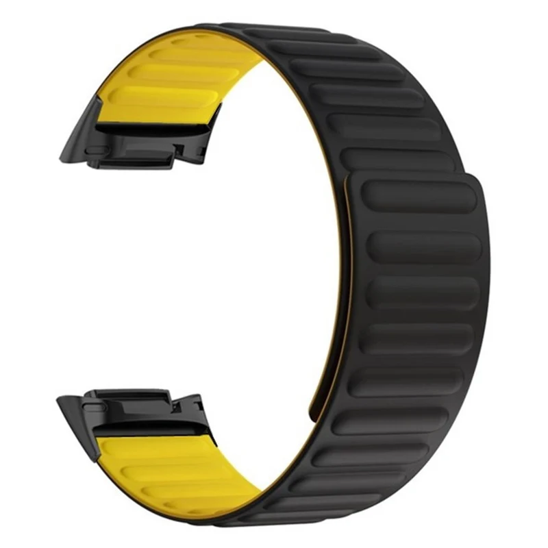 Fitbit Charge 6 / 5 Magnetic Watch Band Silicone Adjustable Wriststrap