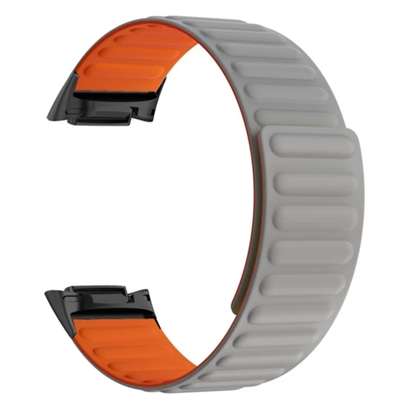 Fitbit Charge 6 / 5 Magnetic Watch Band Silicone Adjustable Wriststrap