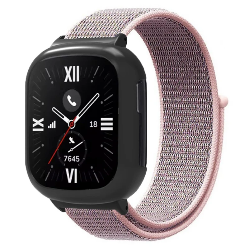 Honor Watch 4 Strap Adjustable Nylon Sport Watch Bands with Watch Case