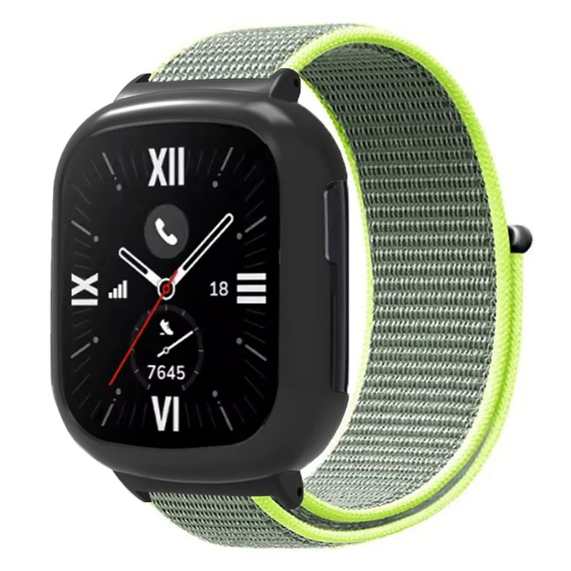 Honor Watch 4 Strap Adjustable Nylon Sport Watch Bands with Watch Case