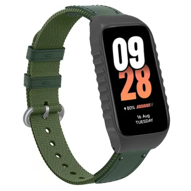 Xiaomi Smart Band 8 Active / Redmi Smart Band 2 Strap Nylon Canvas Woven Watch Bands