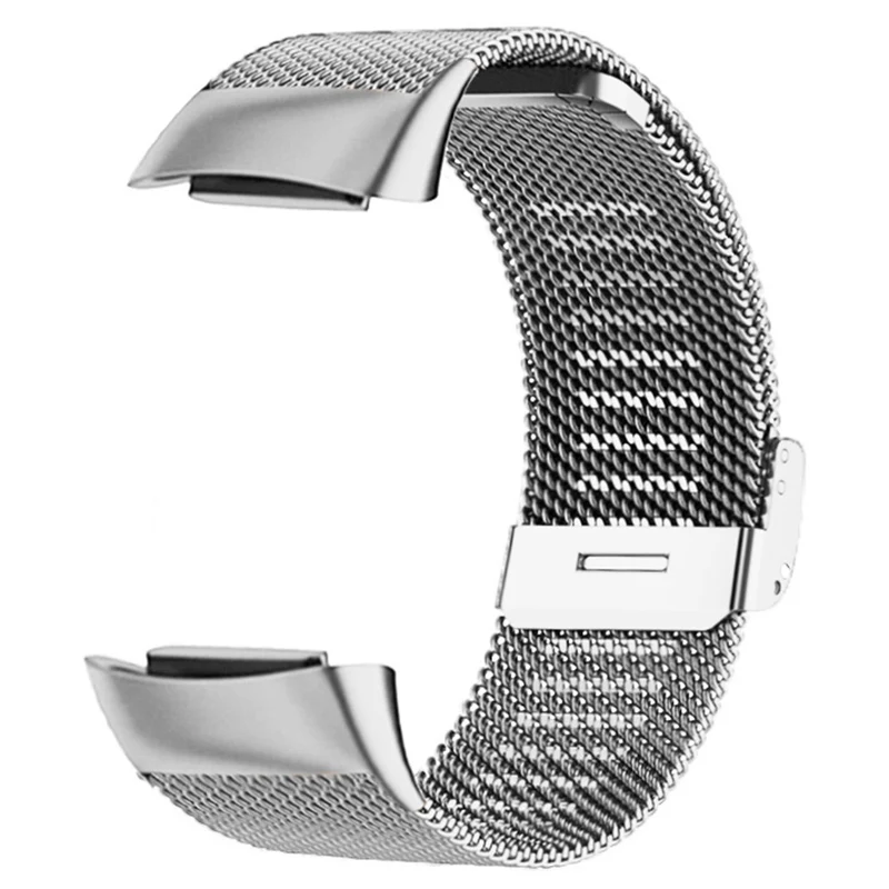 Fitbit Charge 6 / 5 Milanese Mesh Watch Bands Replacement Watch Straps