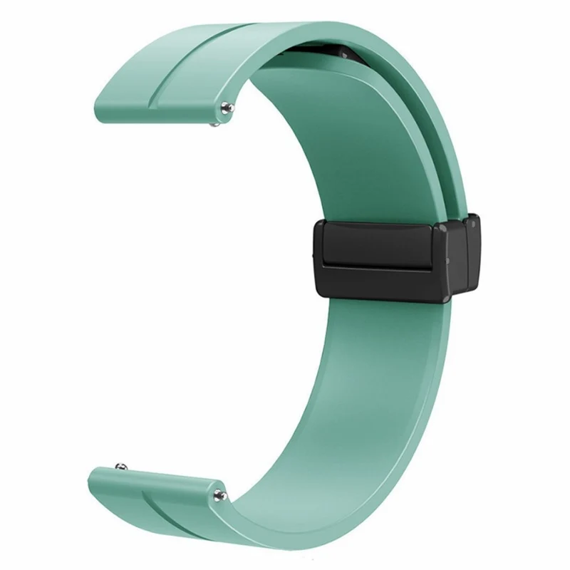 Huami Amazfit GTR Mini / GTS 4 / 3 / 2 / Bip 3 Watch Band Magnetic Folding Buckle 20mm Silicone Strap